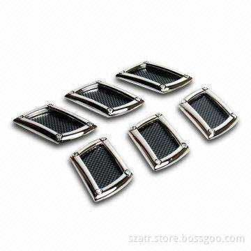 Car Decorate Sticker, Made of ABS Material
